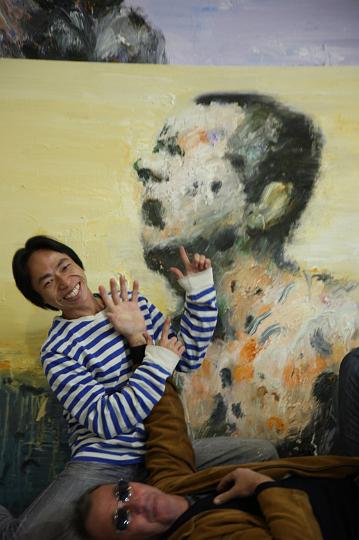 songzhuangmar90.jpg - Liuzhengyong. Entente cordiale entre artiste et galeriste.
