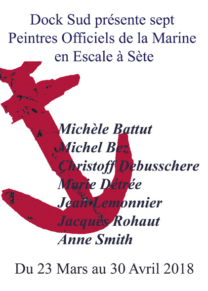 Peintres officiels de la Marine, Galerie Dock Sud Sète