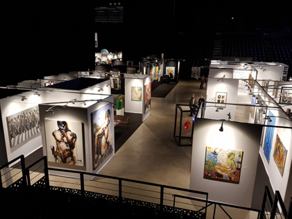 Dock Sud Galerie Foire d'Art contemporain méditerranéenne Art Montpellier 2017