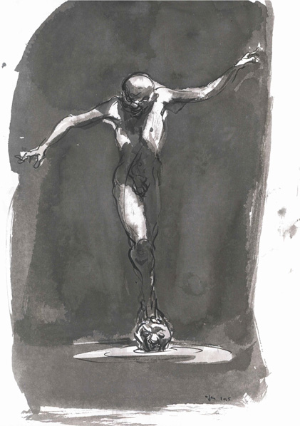 josef Ofer equilibre galerie Dock Sud Sète