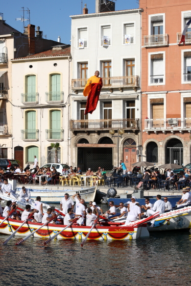 LI Wei sur les joutes de Sète