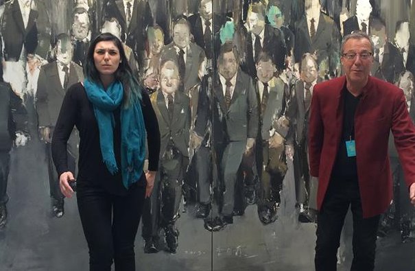 Amel Ehrmann et Martin Bez, Grand Palais, Art Paris 2015