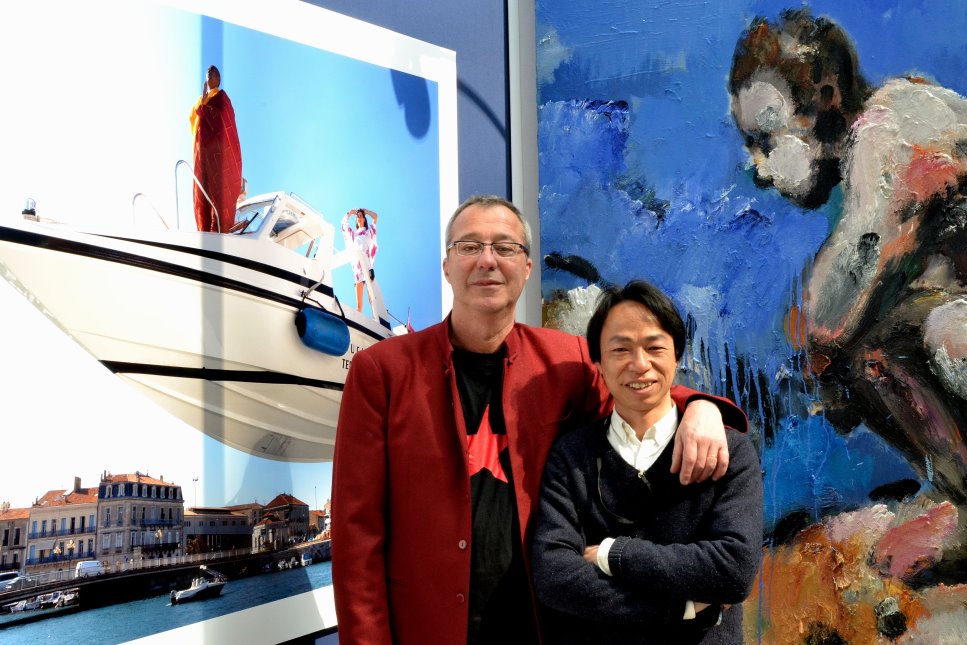 Liu Zhengyong et Martin Bez, Grand Palais Paris