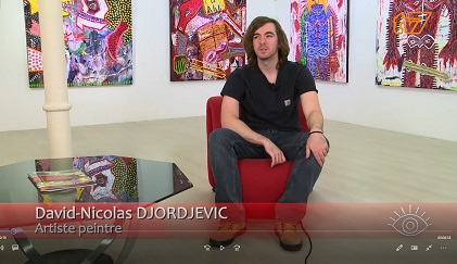 David Nicolas Djordjevic explique son travail sur ub=ne video de TV7